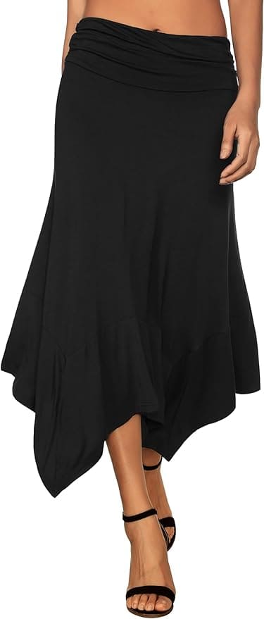 Layered Skirt-Pants Combo