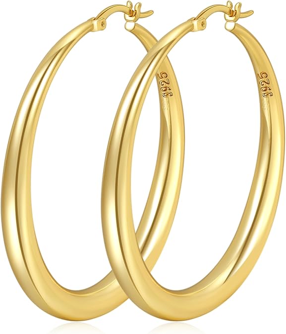 Gold Statement Earrings