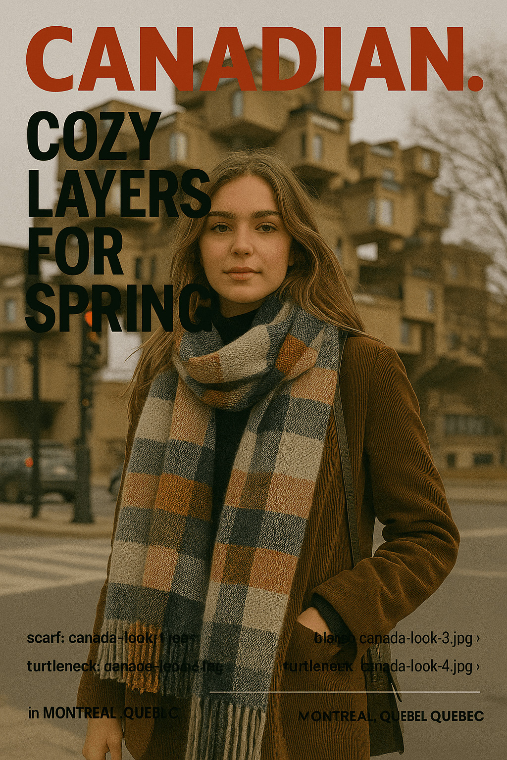 Montreal scarf outfit