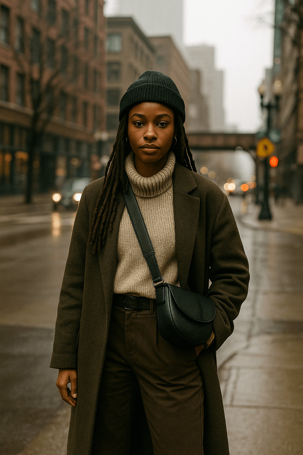 Layered outfit Chicago