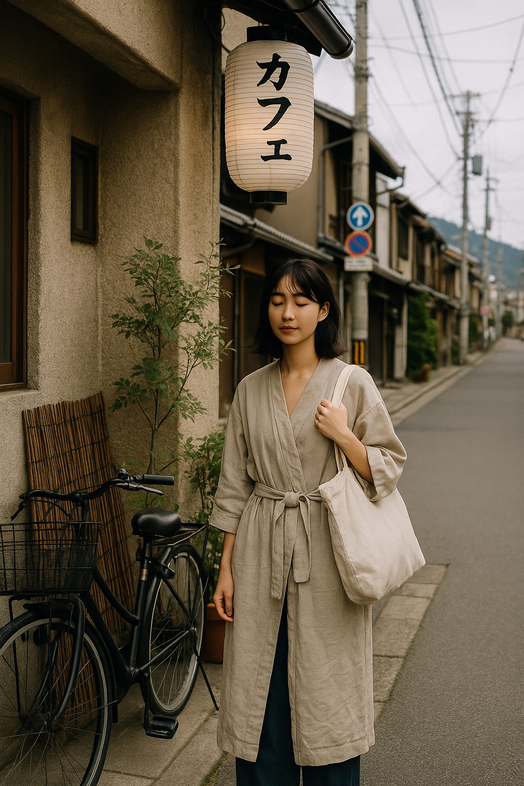 Japanese coffee ritual with Hario dripper