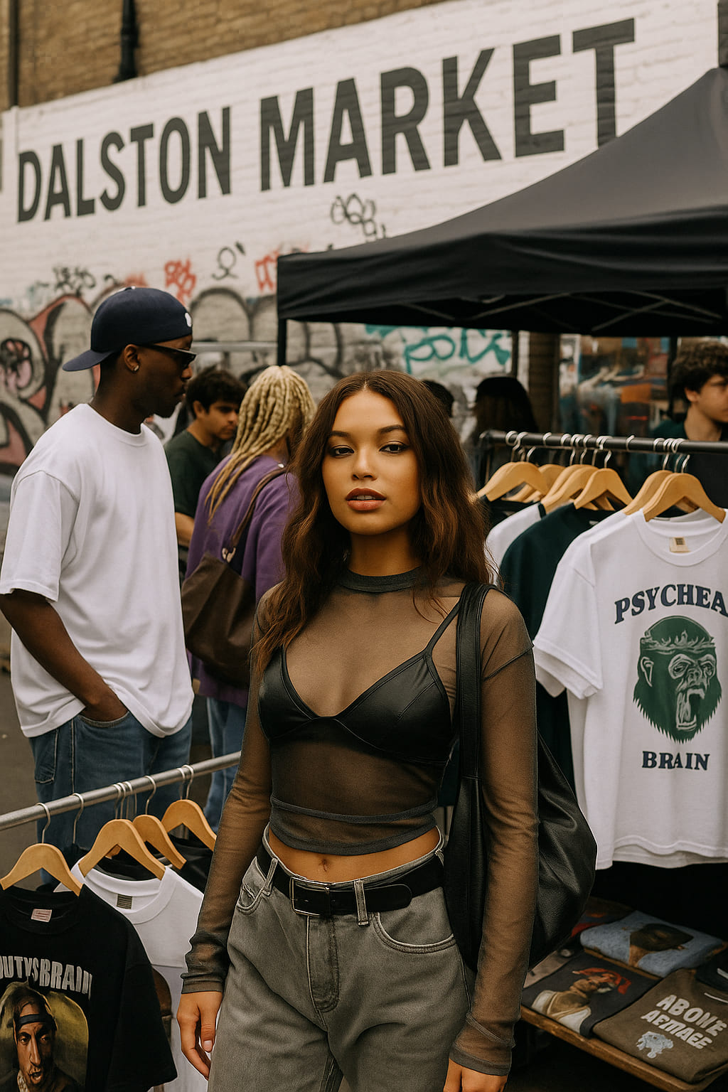 Dalston Market streetwear pop-up event