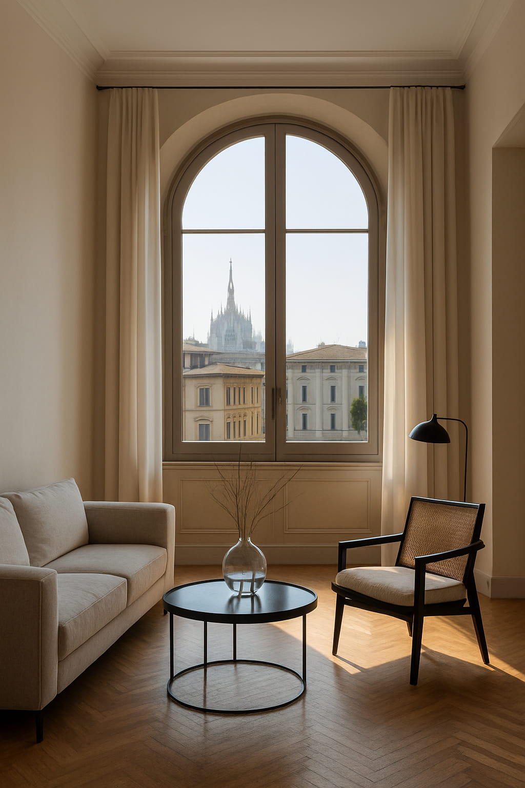 Elegant boutique apartment in Milan