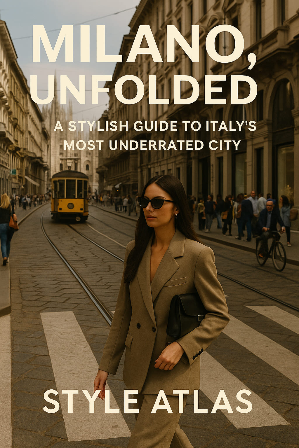 Milan City Travel Editorial Cover