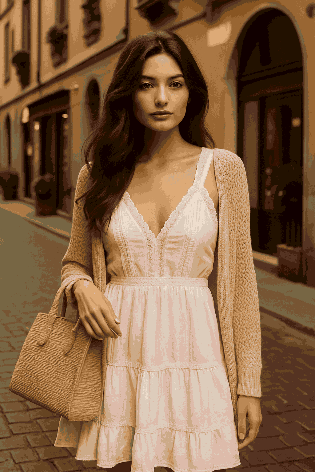 3. The Romantic Blouse + Sharp Trousers Equation