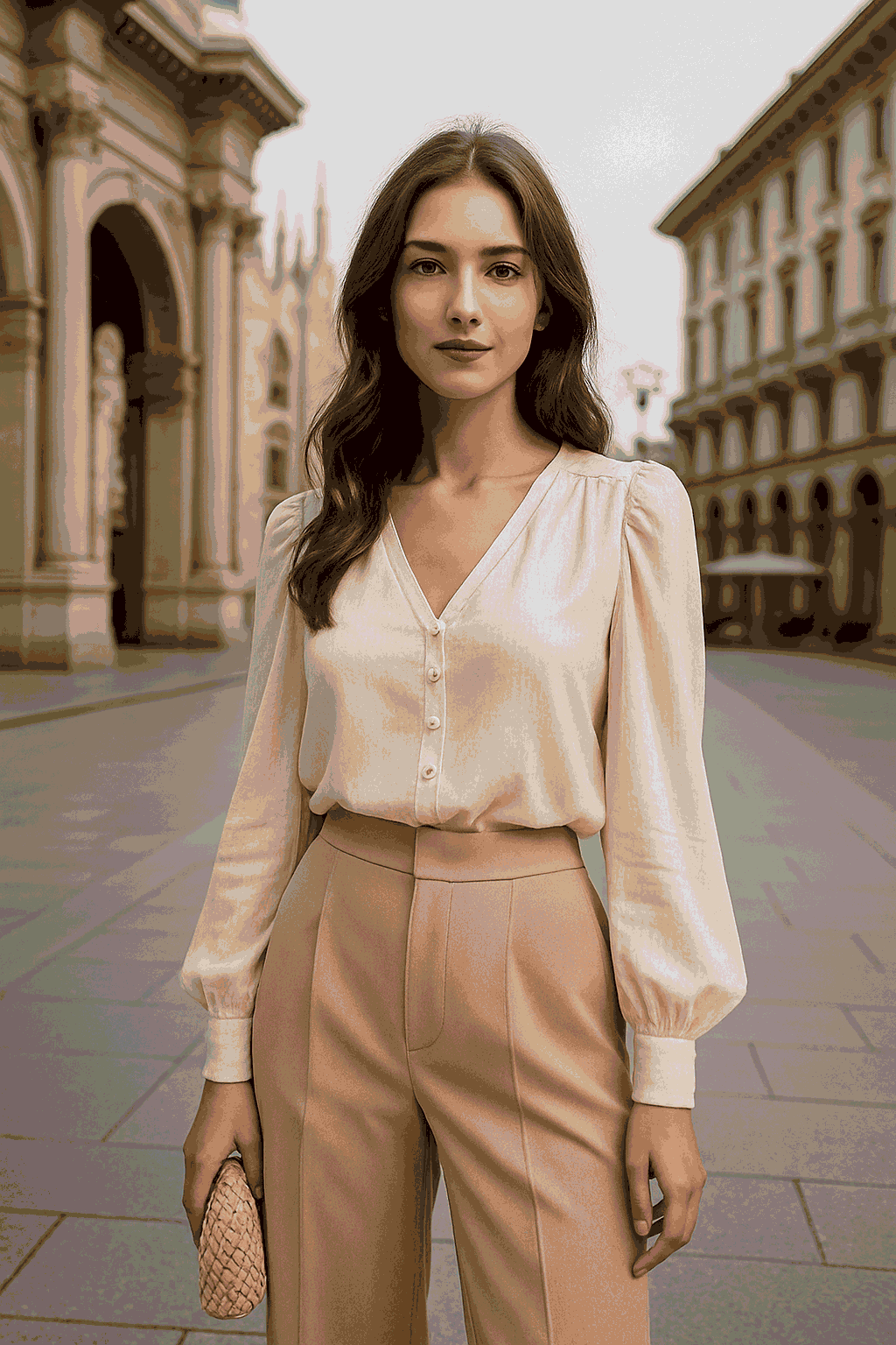 4. The Monochrome Midi with Unexpected Edge