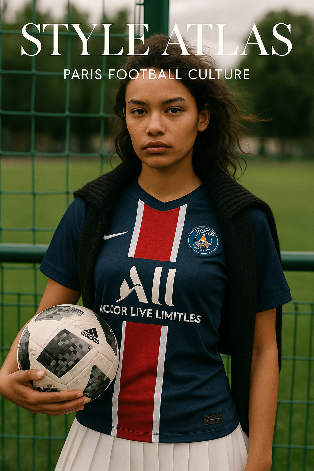 Street footballers in Paris