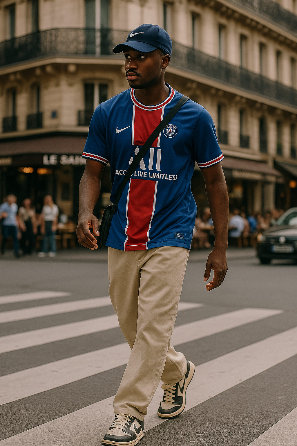 PSG fans streetwear Paris