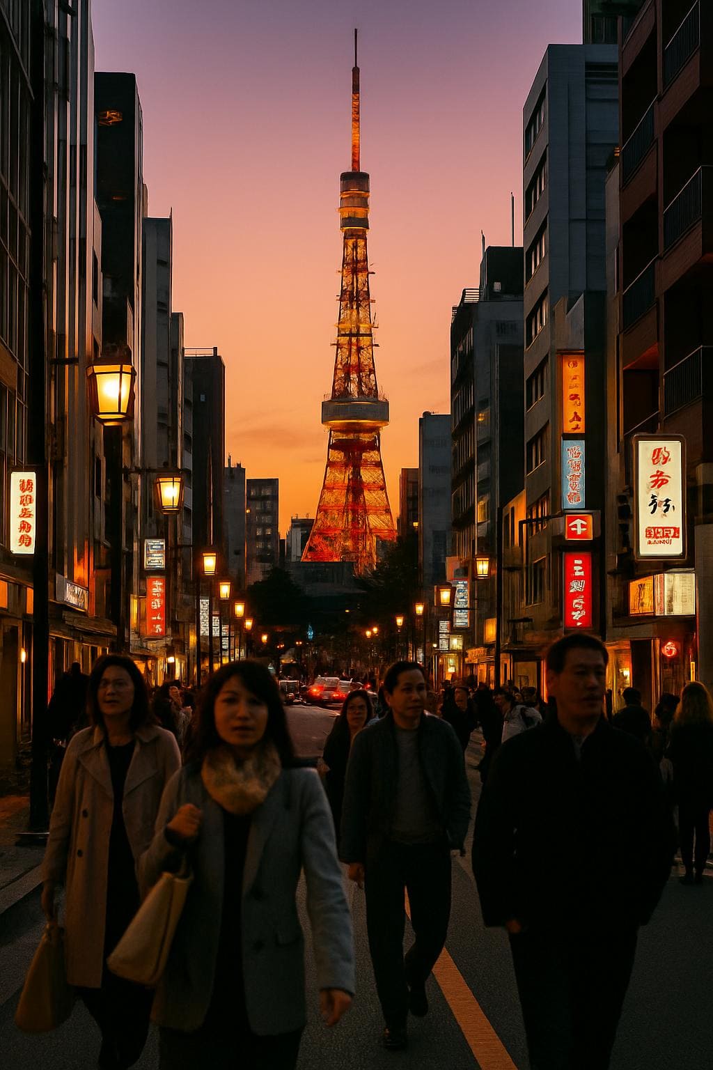 Tokyo City at Dusk