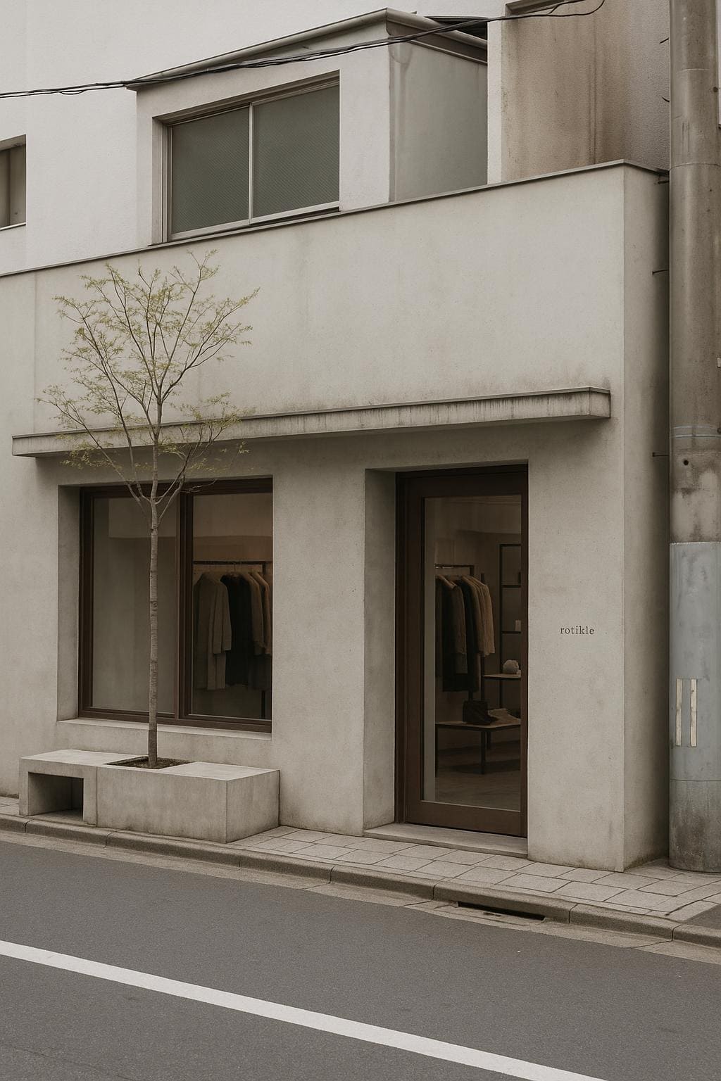 Minimalist Tokyo Street