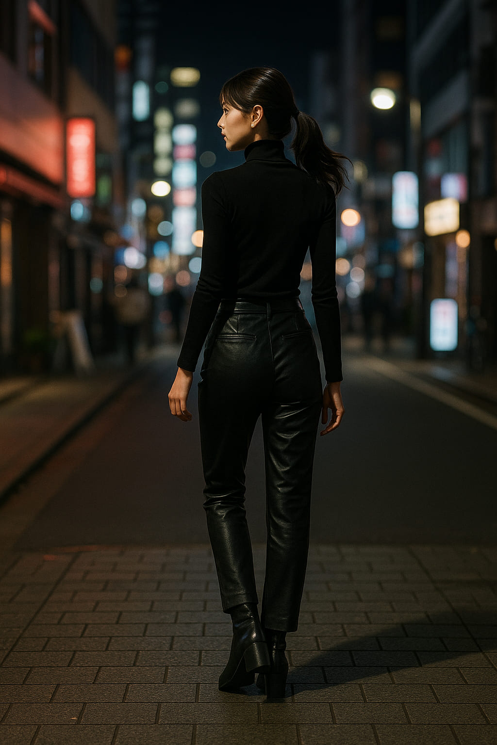 5. The All-Black Power Play in Roppongi