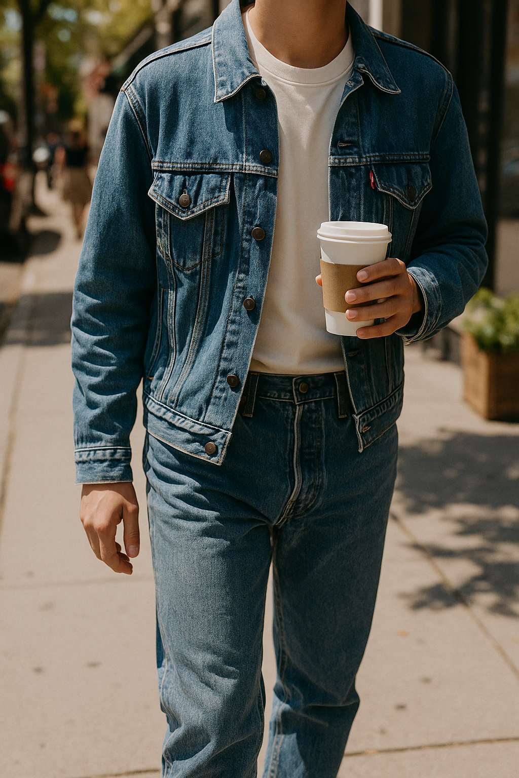 Denim and coffee culture USA