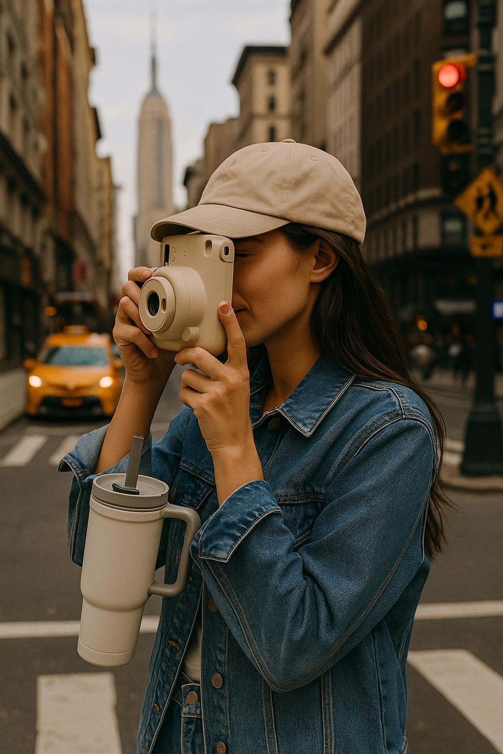 Snapshot aesthetic in New York