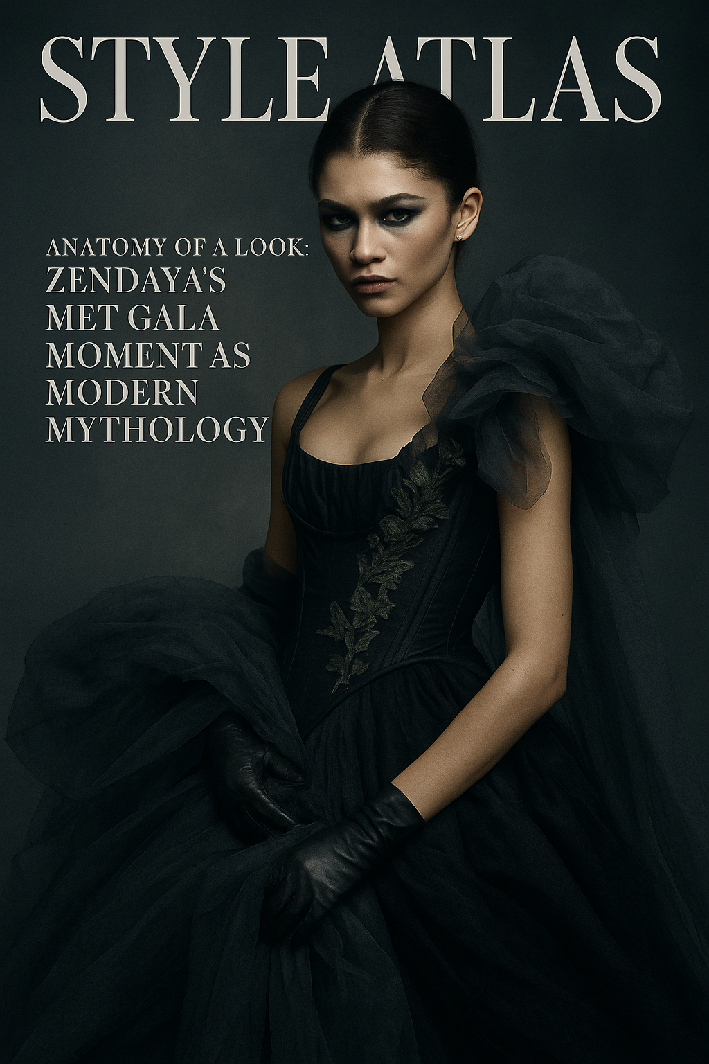 Zendaya Met Gala 2024 inspired editorial cover